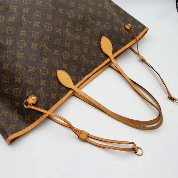 Louis Vuitton Neverfull GM Brown Monogram Canvas Shoulder Bag 890-070324 - Picture 7 of 15
